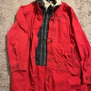 Tommy Hilfiger Men's Red Performance Jacket